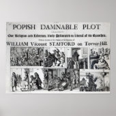 De Popish Damnable Poster (Voorkant)
