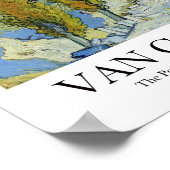 De poplars op Saint-Rémy door Vincent van Gogh Poster (Hoek)