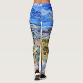 De poplars op Saint-Rémy, Van Gogh Leggings (Achterkant)