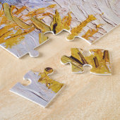 De poplars op Saint-Rémy, Van Gogh Legpuzzel (Zijkant)