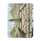 De Porcelain Tower van Nanking, bord 12 van 'Ent Magneet (Verticaal)