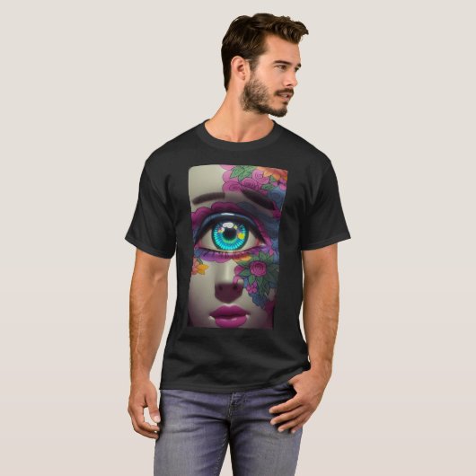 De porseleinen cycloop heeft twee wenkbrauwen - Ke T-shirt (Voorkant volledig)