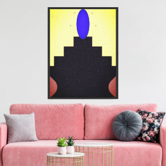 De Portaal Canvas Afdruk