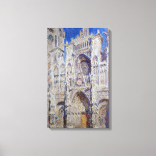 De portaalsite van Claude Monet Rouen Canvas Afdruk