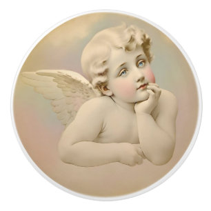 De Porte En Céramique Bouton Angel