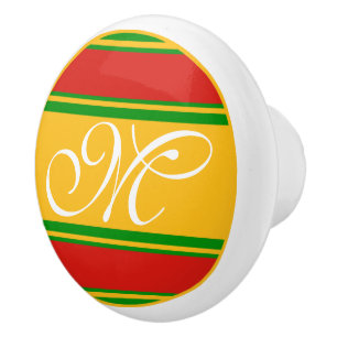 De Porte En Céramique Bouton do-it-yourself - Customisez votre monogramm
