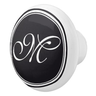 De Porte En Céramique Bouton DO-IT-YOURSELF - Customisez votre monogramm
