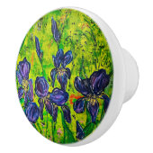 De Porte En Céramique Iris bouton tirer (Droite)