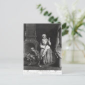 De portier briefkaart (Staand voorkant)