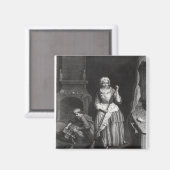 De portier magneet (Voorkant / Achterkant)