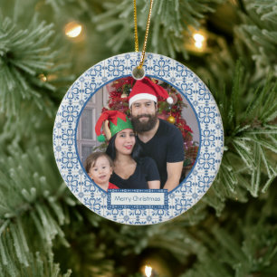 De Portugees Familiefoto met tegels lijst Keramisch Ornament