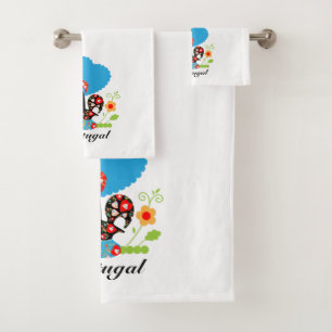 De Portugese Haan Bad Handdoek