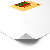 De Portugese Haan en de vreugde van het geven Poster (Hoek)