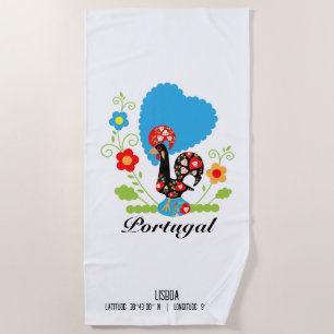 De Portugese Haan Strandlaken