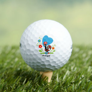 De Portugese rooster Golfballen
