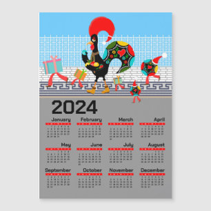 De Portugese Rooster Kerstmis 2024 Kalender