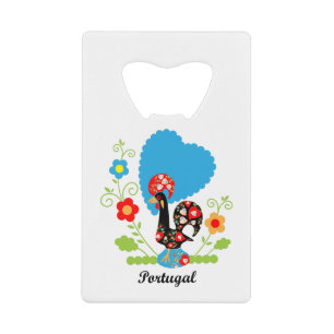 De Portugese rooster Kredietkaart Flessenopener