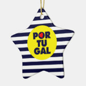 De Portugese zonneschijn Keramisch Ornament (Links)