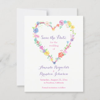 De  Posies van het Malplaatje van de foto die spar Save The Date