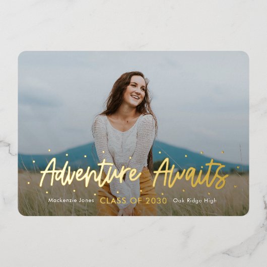 De positieve Uitnodiging van de Folie van Vooruitz (Voorkant)