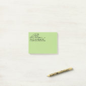 De post-het-Nota's van de golfspeler Post-it® Notes (Op bureau)