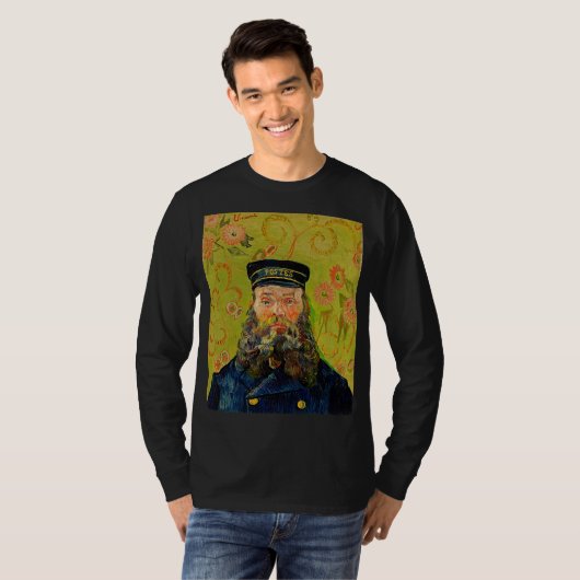 De postbode (Joseph Roulin) van Vincent Van Gogh T-shirt (Voorkant volledig)