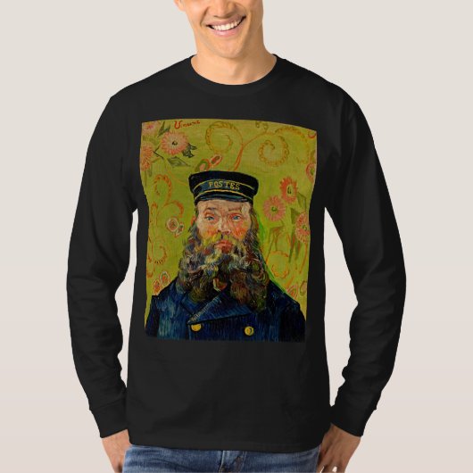 De postbode (Joseph Roulin) van Vincent Van Gogh T-shirt (Voorkant)