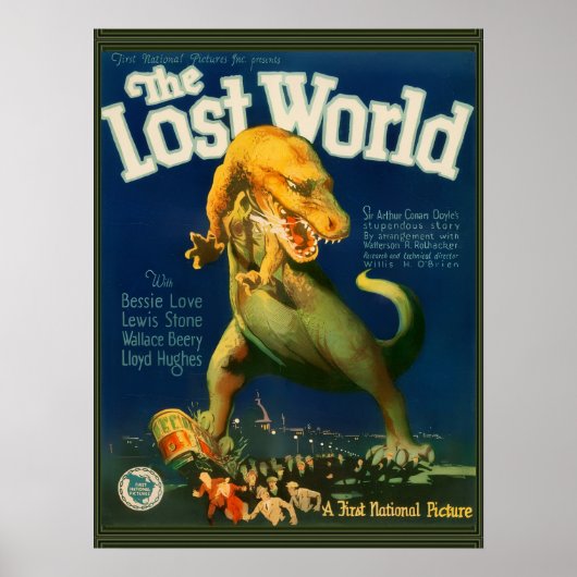 De Poster van The Lost World (Voorkant)