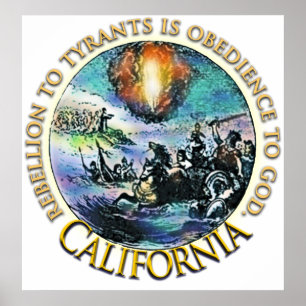 De Posters van het Theekransje van Californië