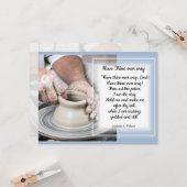 De Potter aan het werk Kaart (Voorkant / Achterkant in situ)