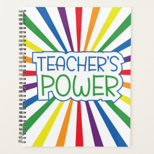 De Power Rainbow Planner van de leraar