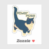 De PowerPose-sticker van Manchester Sticker (Vel)