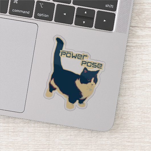 De PowerPose-sticker van Manchester Sticker (Detail)