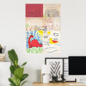 De "Powers Pack"-kunst Poster (Thuiskantoor)