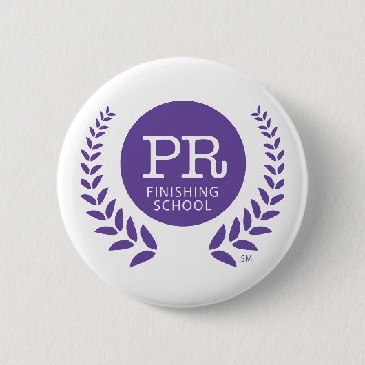 De PR-afstudeerschool Ronde Button 5,7 Cm (Voorkant)