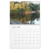 De prachtige agenda van natuur kalender (Jan 2026)