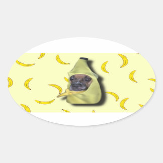 De prachtige Bean Dog Sticker