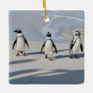 De prachtige drie. keramisch ornament