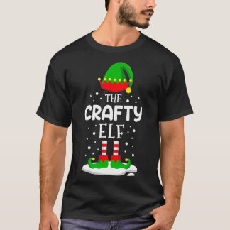 De prachtige Elf kerstfamilie komt overeen met kos T-shirt