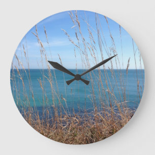De prachtige gras en Zee Grote Klok