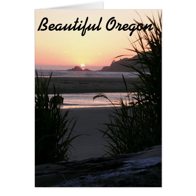 De prachtige oregonkust (Voorkant)