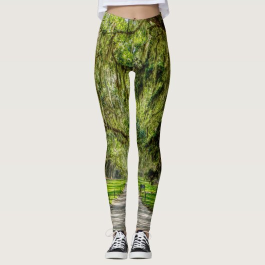 De prachtige plek van de eiken leggings (Voorkant)