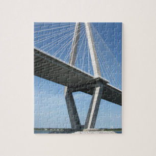 De prachtige Ravenel Bridge Legpuzzel