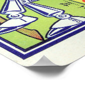 De prachtige Tovenaar van Oz — 1900 Poster (Hoek)