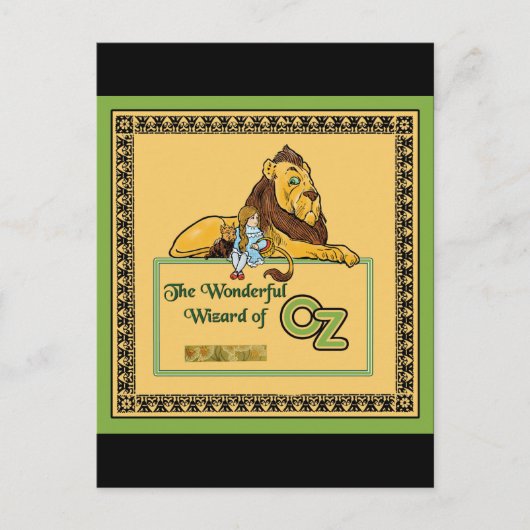 De prachtige Tovenaar van Oz Briefkaart (Voorkant)