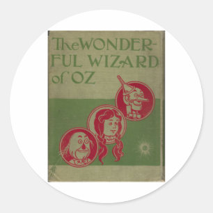 De prachtige tovenaar van Oz Ronde Sticker
