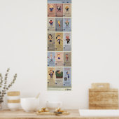 De prachtige wereld van cliënten poster (Keuken)