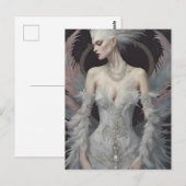 De prachtige zwaan prinses briefkaart (Voorkant / Achterkant)