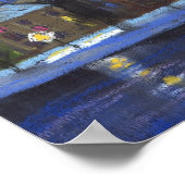 De Prague Panorama Charles Bridge Prague Castle Poster (Hoek)