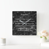 DE PRAYER VAN DE LORD VIERKANTE KLOK (Huis)